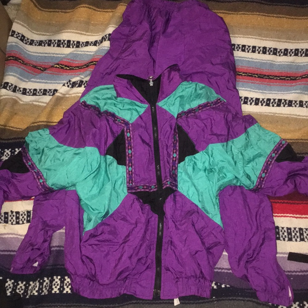 Adolfo vintage track suit